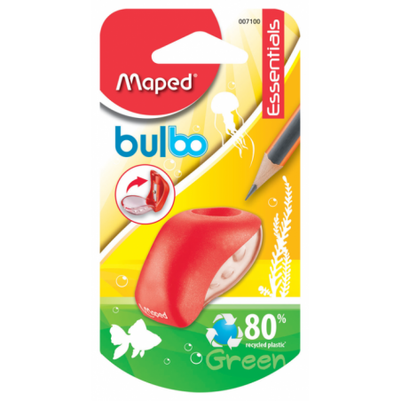 TAILLE CRAYON PLAST BULBO 1 TROU MAPED