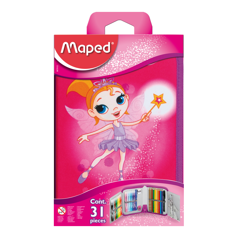 TROUSSE SCOLAIRE FAIRY MAPED