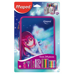 TROUSSE SCOLAIRE GARNIE BETTERFLY MAPED