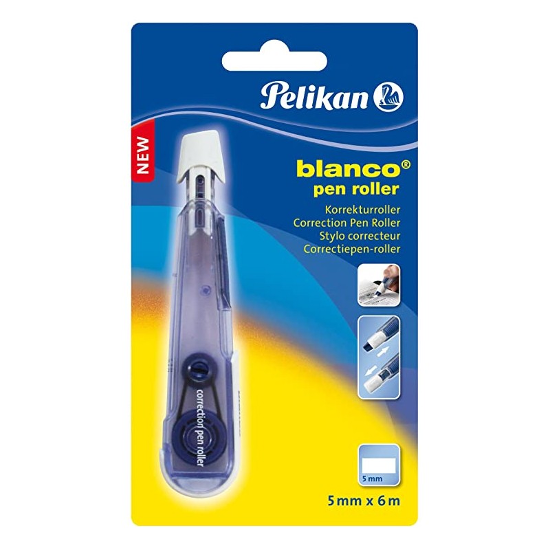Pelikan Blanco Correction Pen Blister avec 1 roller