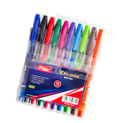 Pochette 10 stylos Flair Xplore