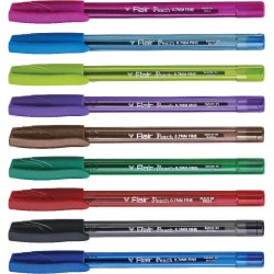 Pochette de 10 stylos Flair Peach