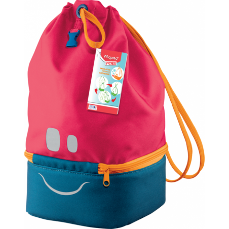 CONCEPT KIDS FIGURATIVE LUNCH BAG PINK