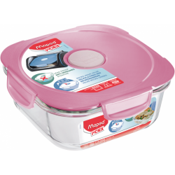 CONCEPT ADULT GLASS LUNCH BOX TENDER PINK-1