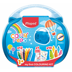 FULL COLOURING CASE EARLY AGE PLASTIC BOX