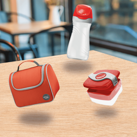 PACK LUNCH JEUNE Rouge