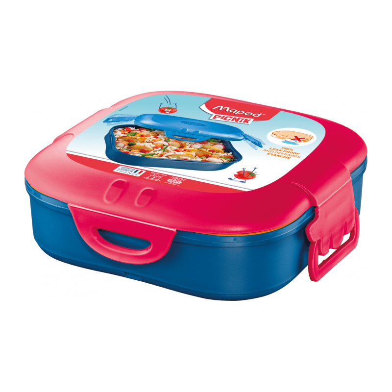 CONCEPT KIDS FIGURATIVE LUNCH BOX 1 COMPARTMENT PINK