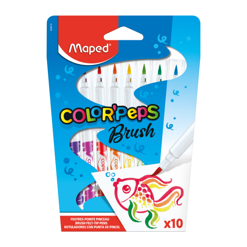 FEUTRES COLOR PEPS BRUSH MAPED