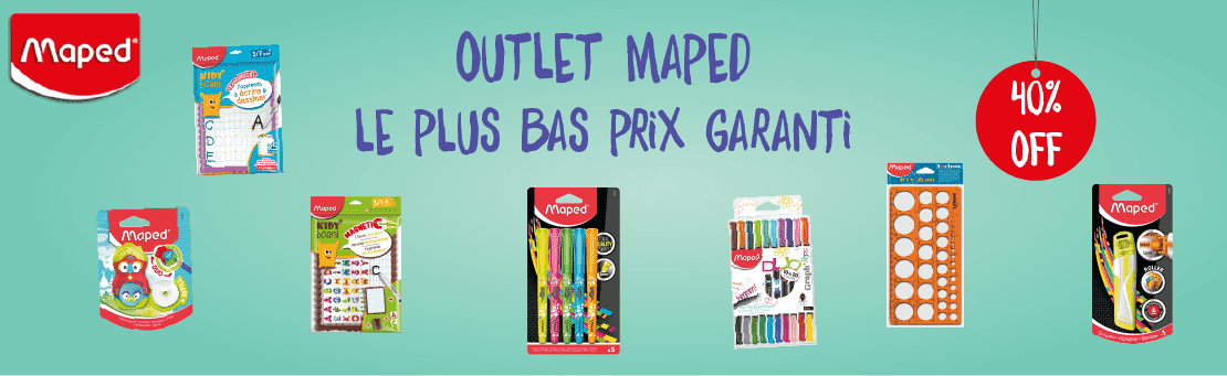 Outlet Maped fournitures scolaires