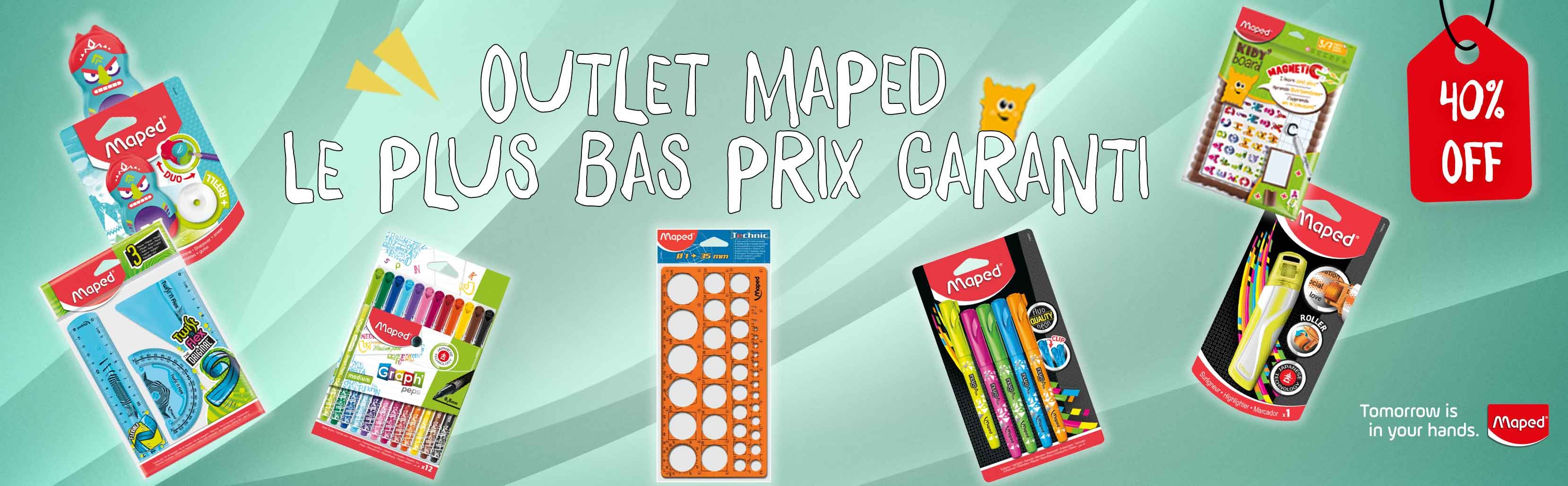 Outlet Maped fournitures scolaires