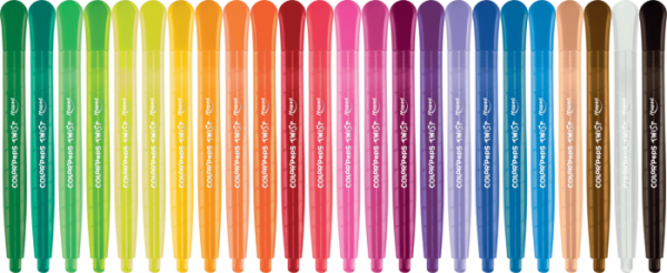 CRAYONS DE CIRE TWIST X24