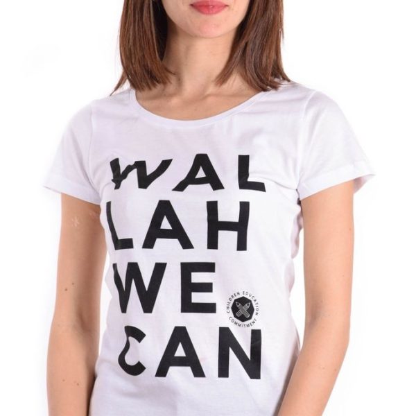 T-SHIRT FEMME WALLAH WE CAN