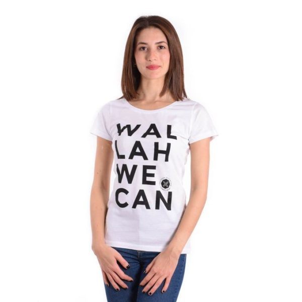 T-SHIRT FEMME WALLAH WE CAN