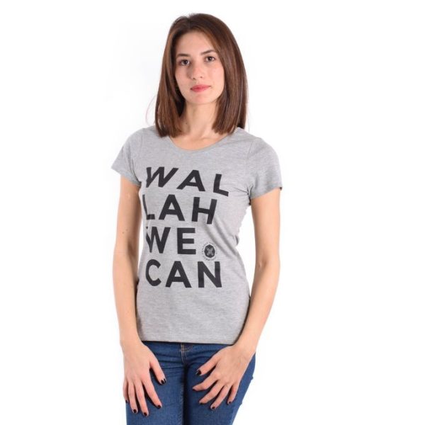 T-SHIRT FEMME WALLAH WE CAN