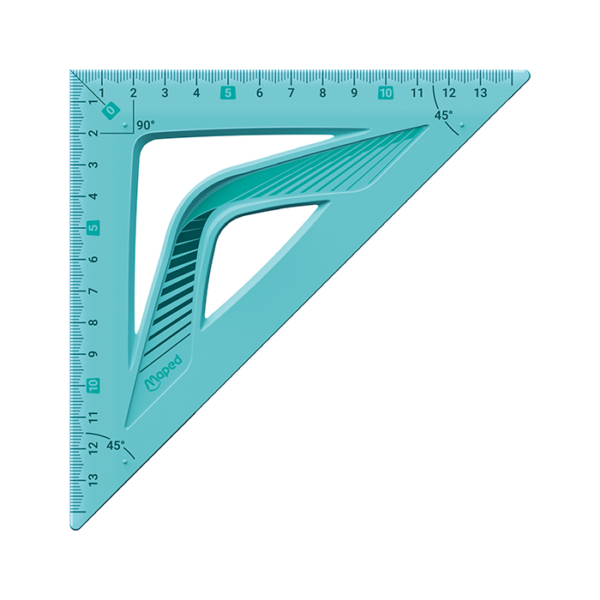 EQUERRES 45° INCASSSABLE 21CM