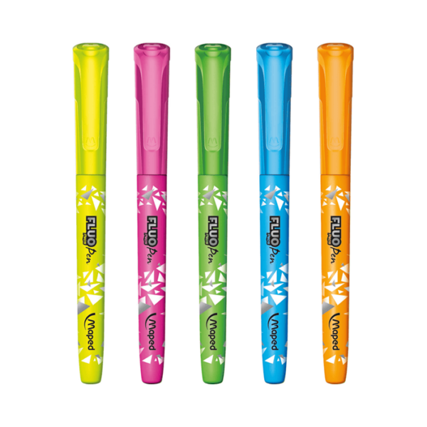 5 STYLO FLUO PEPS