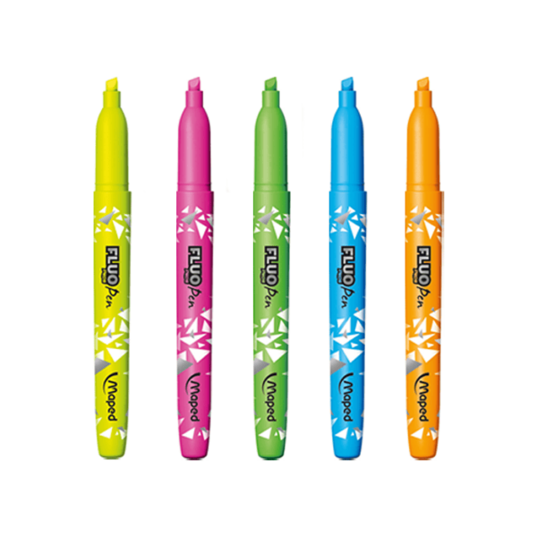 5 STYLO FLUO PEPS