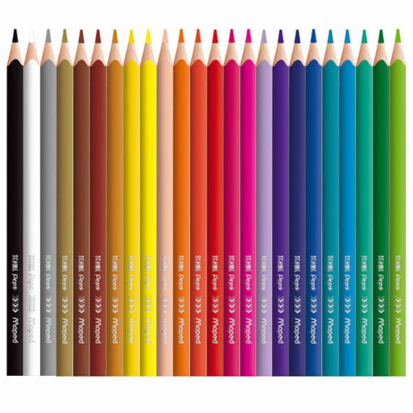 CRAYONS COULEUR SCHOOL'PEPS MAPED X24