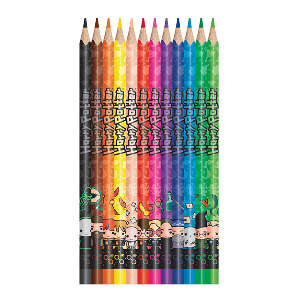 CRAYONS DE COULEUR HARRY POTTER X12