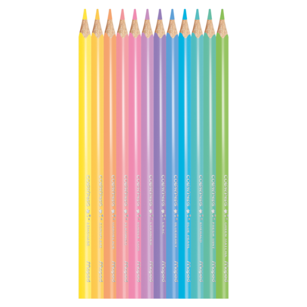 CRAYONS PASTEL COLOR'PEPS X12