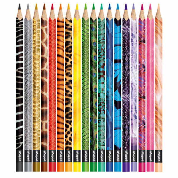 CRAYON COLOR'PEPS ANIMAL X18