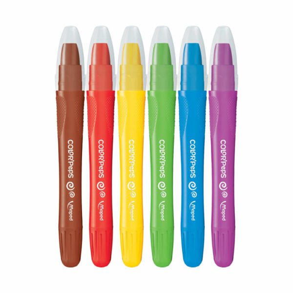 BOITE DE 6 CRAYONS  GEL COLOR PEPS