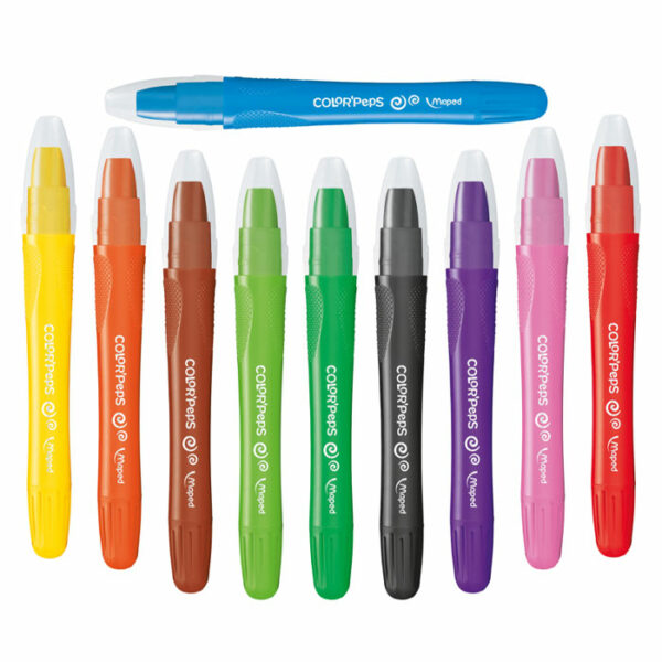 BOITE DE 10 CRAYONS  GEL COLOR PEPS