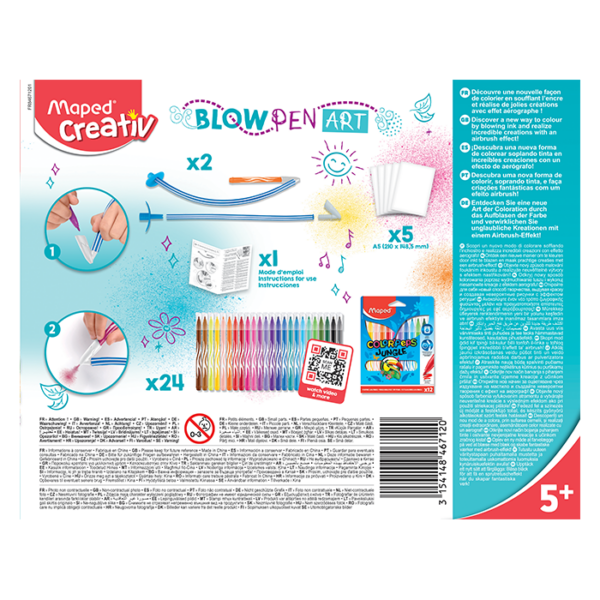 BLOWPEN ART BASIC CREATIV BT CARTON