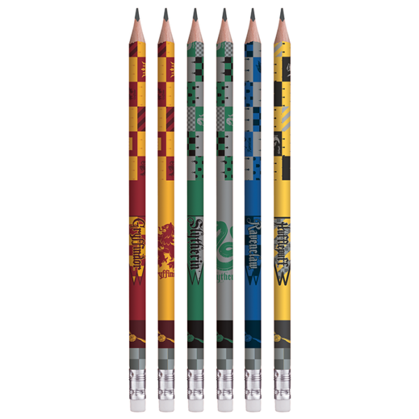 CRAYON GRAPHITE HARRY POTTER X6