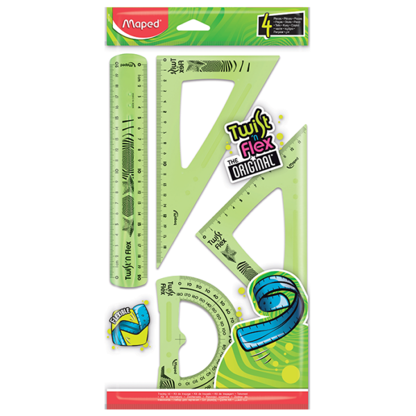 KIT TRACAGE TWIST'N FLEX 20CM MAPED