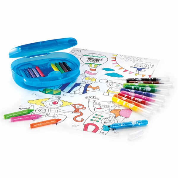 COFFRET DE COLORIAGE COMPLET EARLY AGE