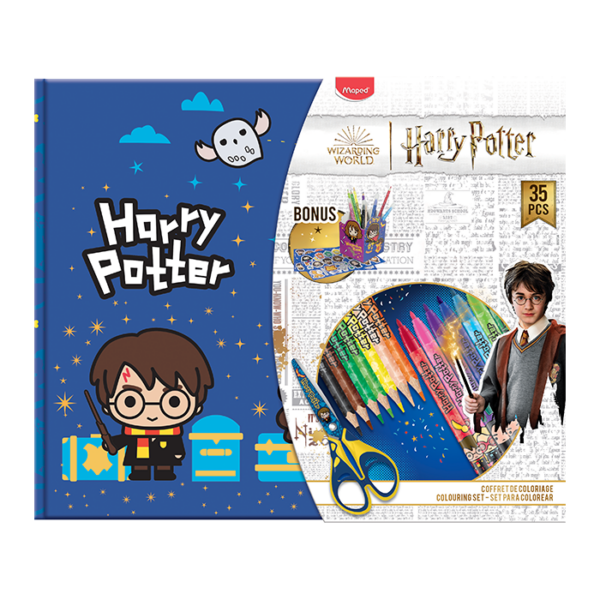 COFFRET MULTI PRODUIT COLORIAGE HARRY POTTER