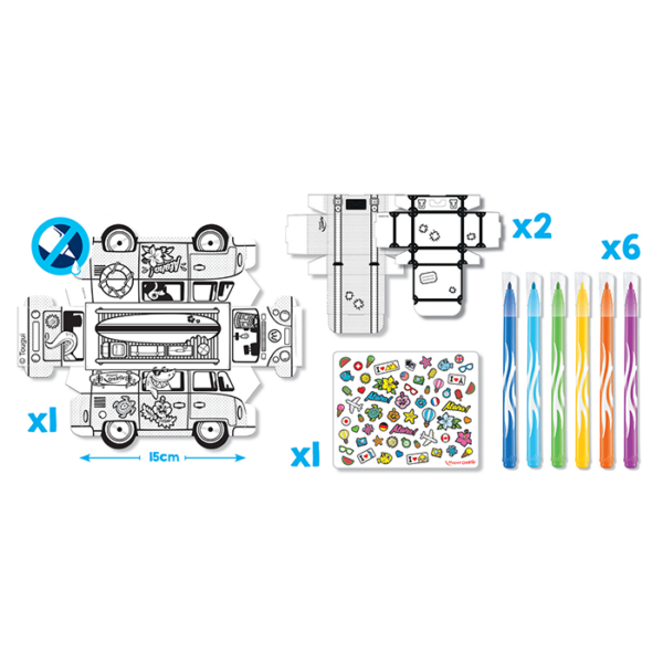 Camionnette à décorer