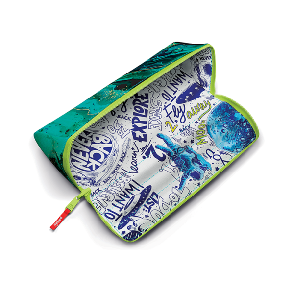 TROUSSE A CRAYONS OPEN XXL VERT TENDANCE