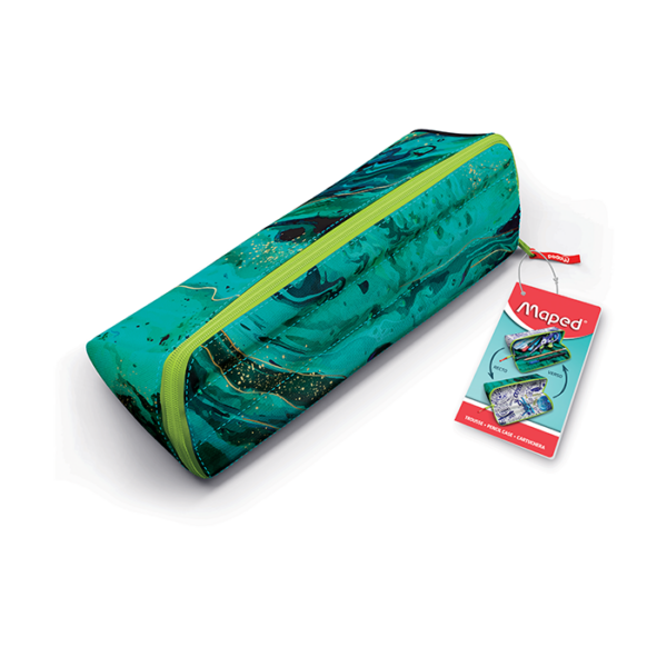 TROUSSE A CRAYONS OPEN XXL VERT TENDANCE