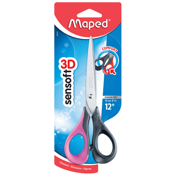 CISEAUX SENSOFT 16 CM MAPED