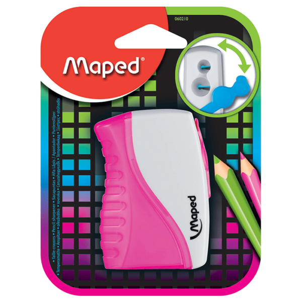 TAILLE CRAYON 2Trou AV RESERVE MAPED