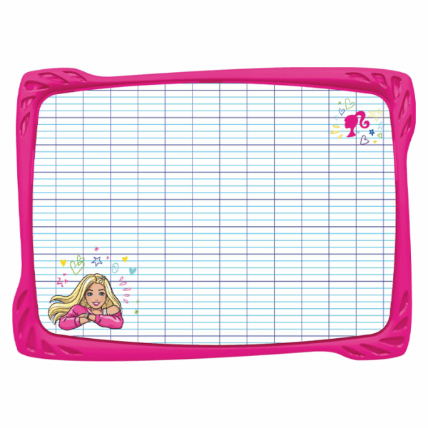 ARDOISE BLANCHE + ACCESSOIRES BARBIE