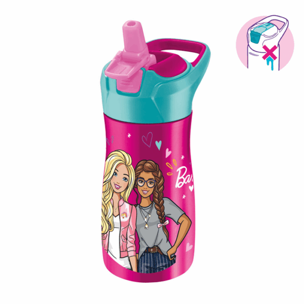 GOURDE INOX SIMPLE PAROI 430ML BARBIE