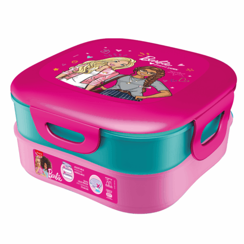 BOITE A DEJEUNER 2 COMPARTIMENTS 1.4L BARBIE