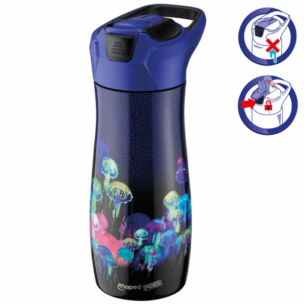 GOURDE INOX SIMPLE PAROI 580ML DEEPSEA PARADISE