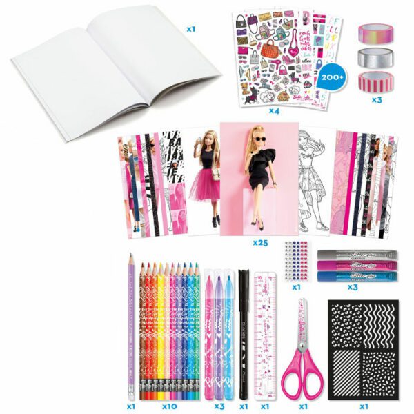 COFFRET SCRAPBOOKING BARBIE