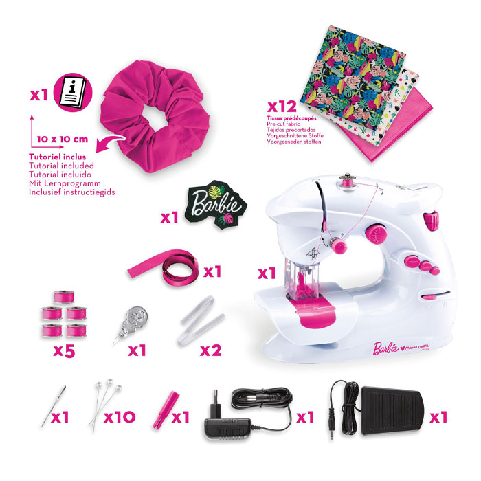 MACHINE A COUDRE ATELIER COUTURE BARBIE