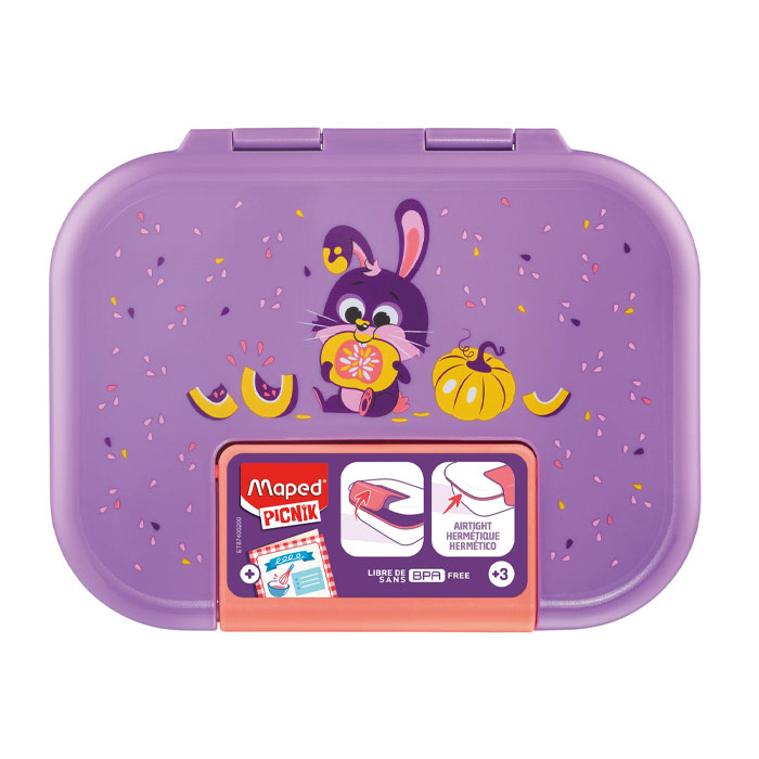 Lunch box inox Miniz pour enfant – Dès 3 ans