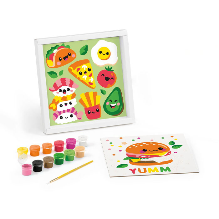 PEINTURE AU NUMERO KAWAI FOOD SALE